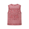INTO THE EAST 25 Autumn/Winter Lace-Up Silk Top/Shirt/Embroidered Button Tussah Silk Vest/Shorts ITE-E1DGAW020PK22VE Vest (E1DGAW019PK20TP)